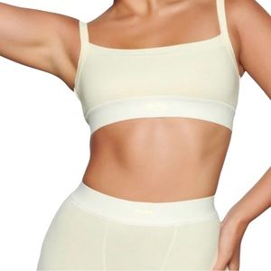 Skims soft lounge bralette in Citrine